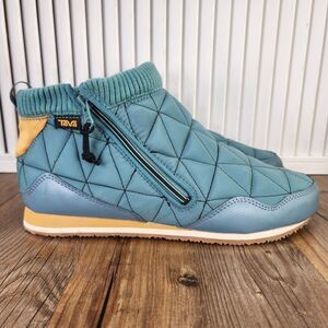 Teva Ember Mid Quilted Men's 10 Sagebrush Casual Winter Puffy Ankle Boots Shoes
